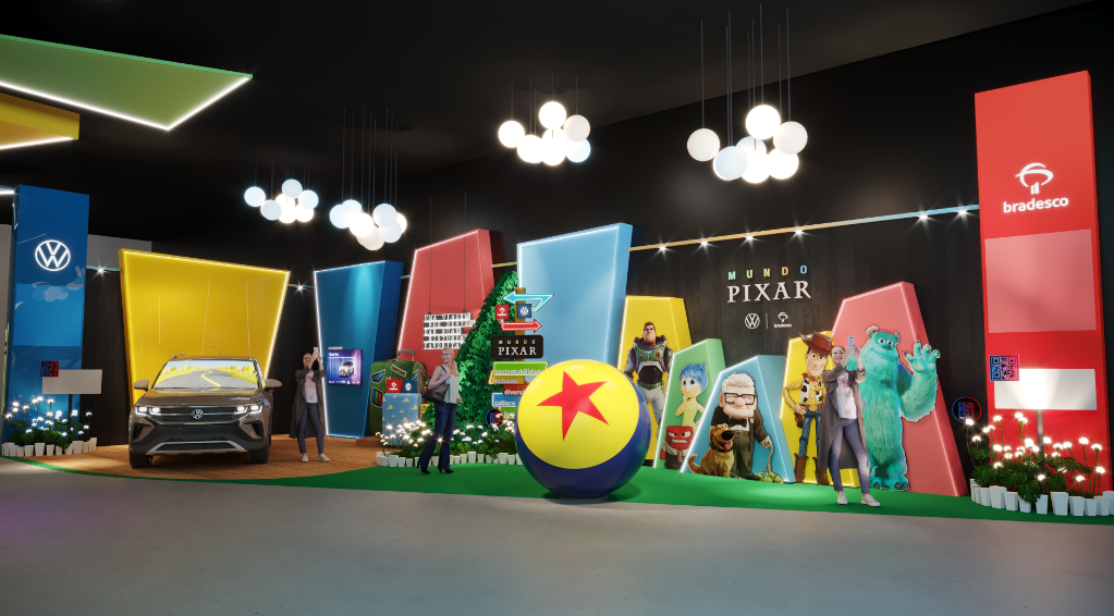 Volkswagen do Brasil marcará presença no Mundo Pixar Volkswagen do Brasil marcará presença no Mundo Pixar