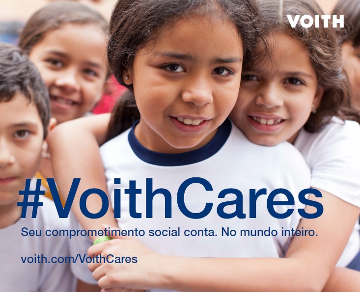 Novo programa #VoithCares a pleno vapor: Voith apoia 50 projetos sociais em todo o mundo