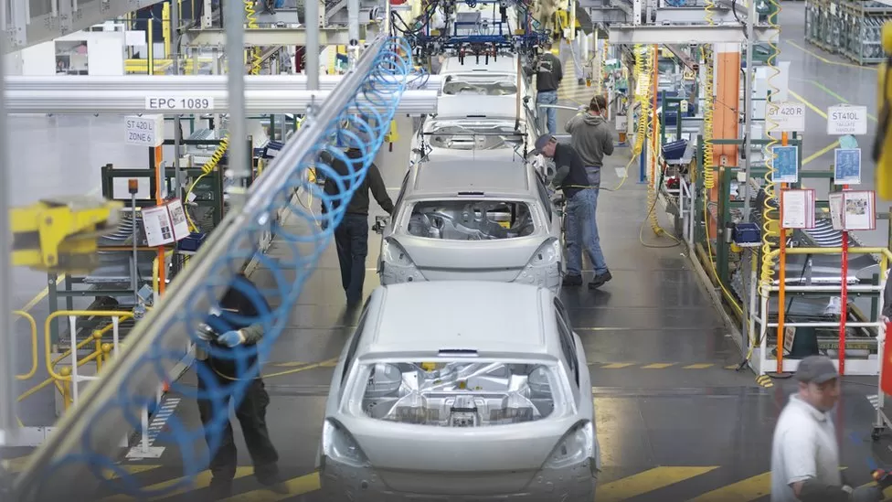 Alerta indústria automobilística do Reino Unido sob ameaça sem ajuda Alerta indústria automobilística do Reino Unido sob ameaça sem ajuda