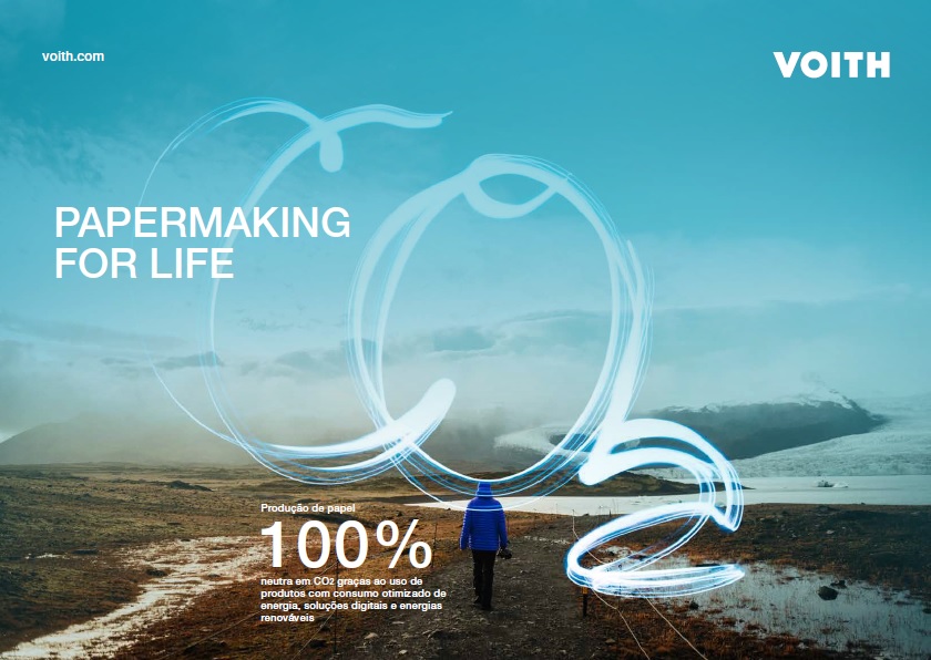 Voith e Essity desenvolvem conceito inovador para produção de papel sustentável Voith e Essity desenvolvem conceito inovador para produção de papel sustentável