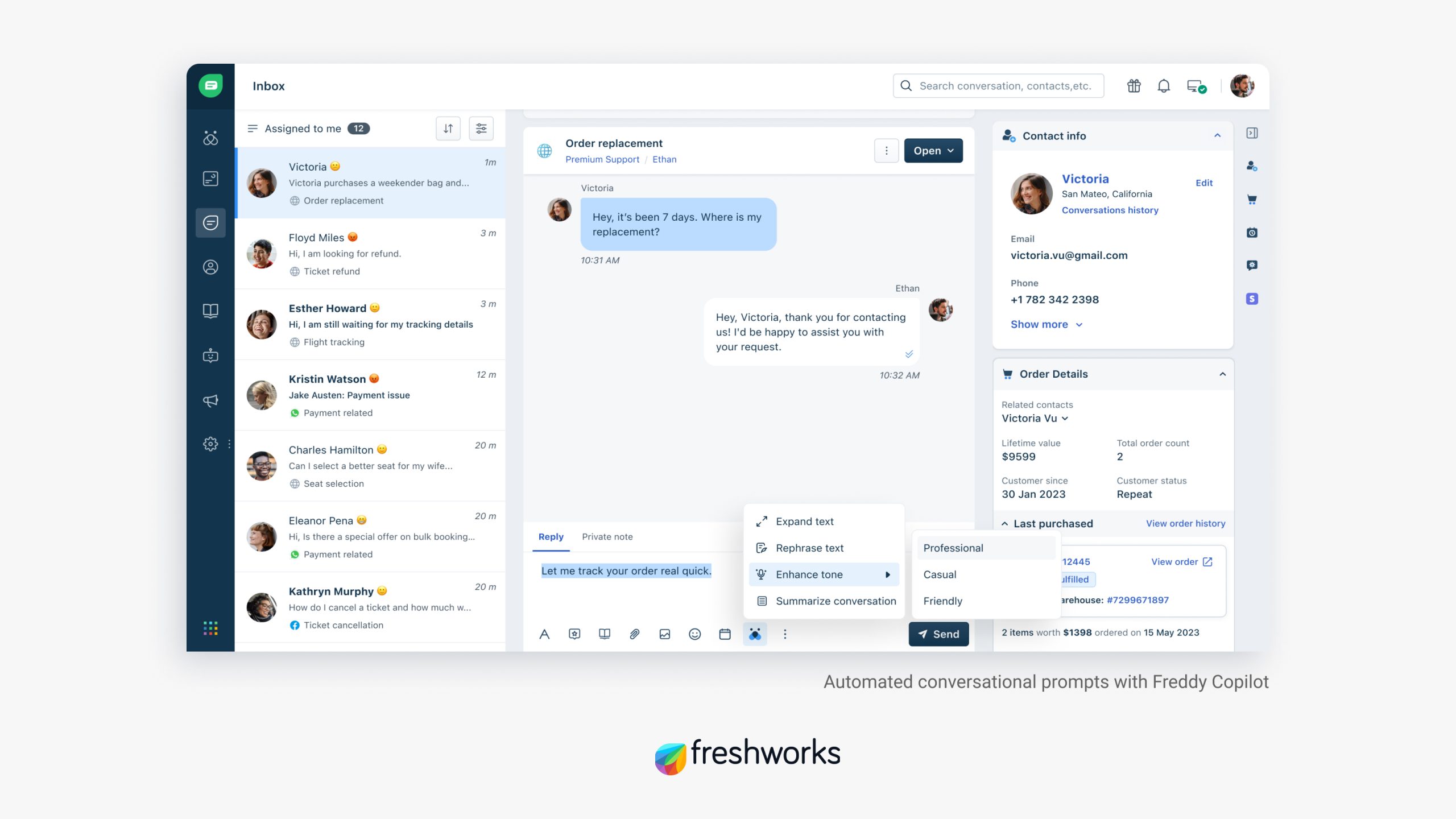 Freshworks revela novas melhorias em IA generativa em todas as linhas de produtos para impulsionar a eficiência empresarial
