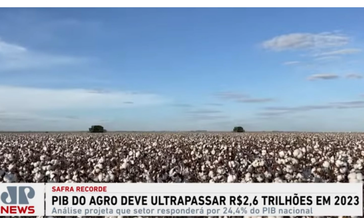 PIB do Agro deve ultrapassar R$ 2,6 trilhões em 2023 PIB do Agro deve ultrapassar R$ 2,6 trilhões em 2023