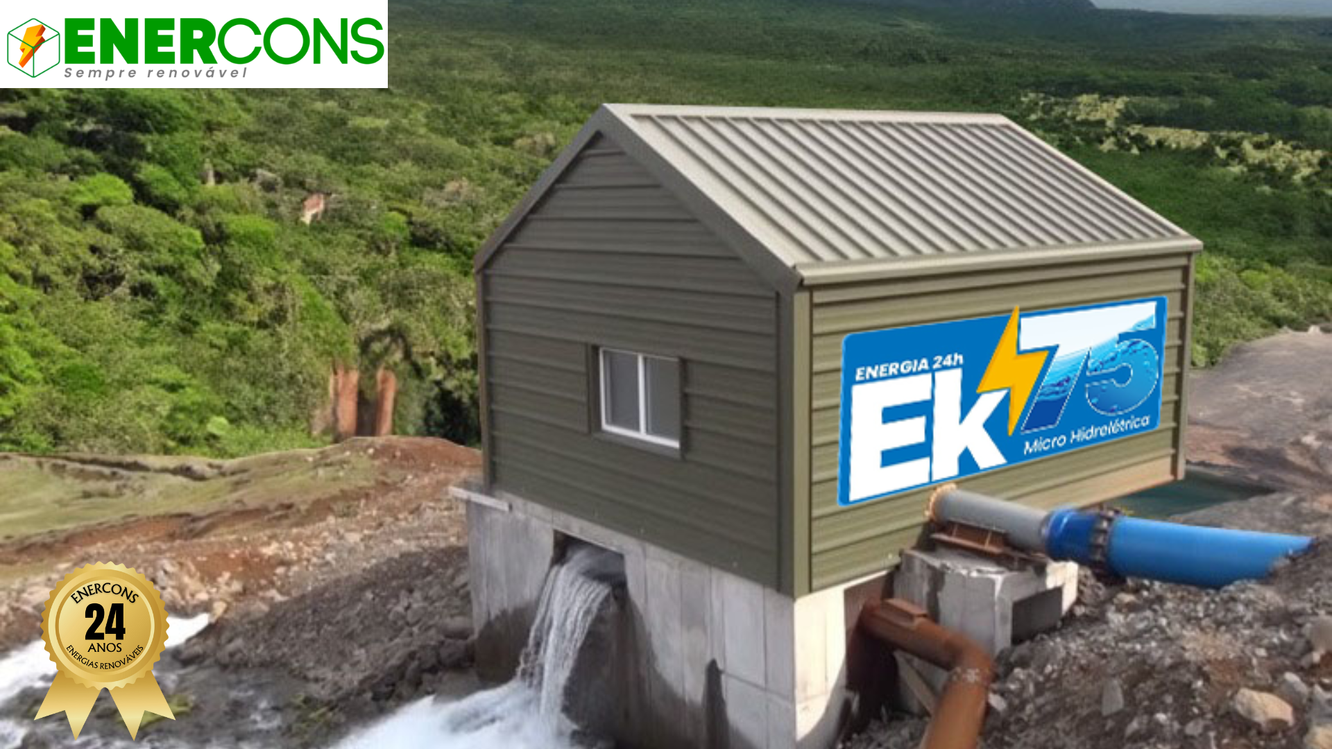 Enercons Revoluciona o Setor Hidrelétrico com Método Inovador para Identificação de Potenciais Energéticos