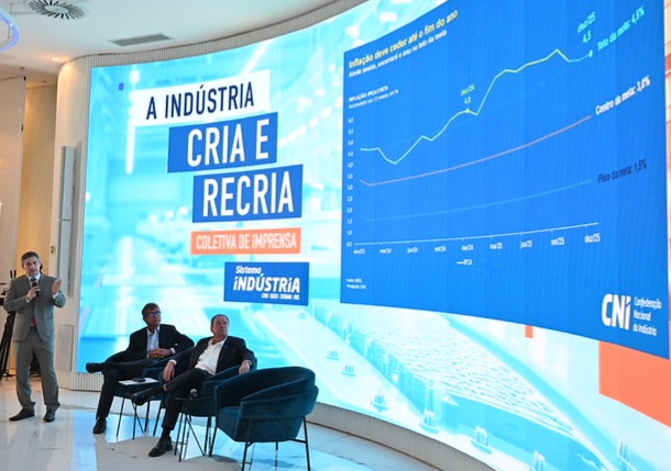 PIB deve crescer 1,8% em 2026, projeta CNI PIB deve crescer 1,8% em 2026, projeta CNI