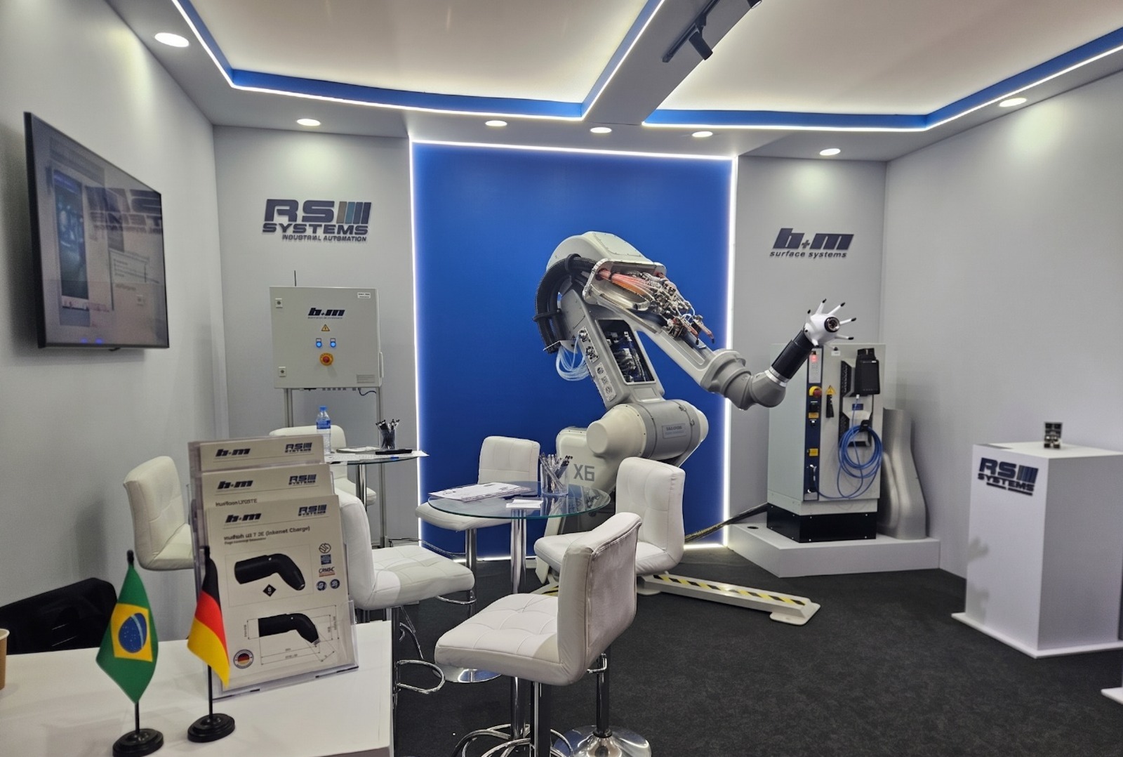 RS Systems and b+m at FEIMEC: Advanced Robotic Paint Lines RS Systems and b+m at FEIMEC: Advanced Robotic Paint Lines